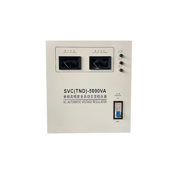Stabilisateur de tension automatique de 5 KVA 220 V Stabilisateur de tension en courant alternatif à phase unique TND ((SVC) - 5000 VA