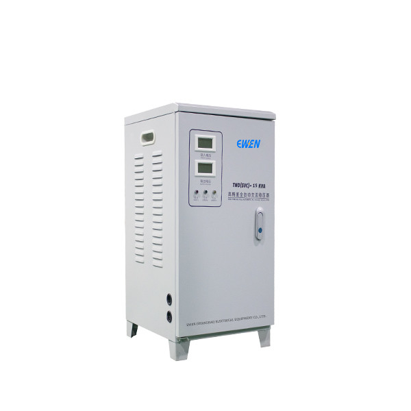 Régulateur automatique de tension de bonne qualité de 15000VA 220V pour équipement électrique monophasique
