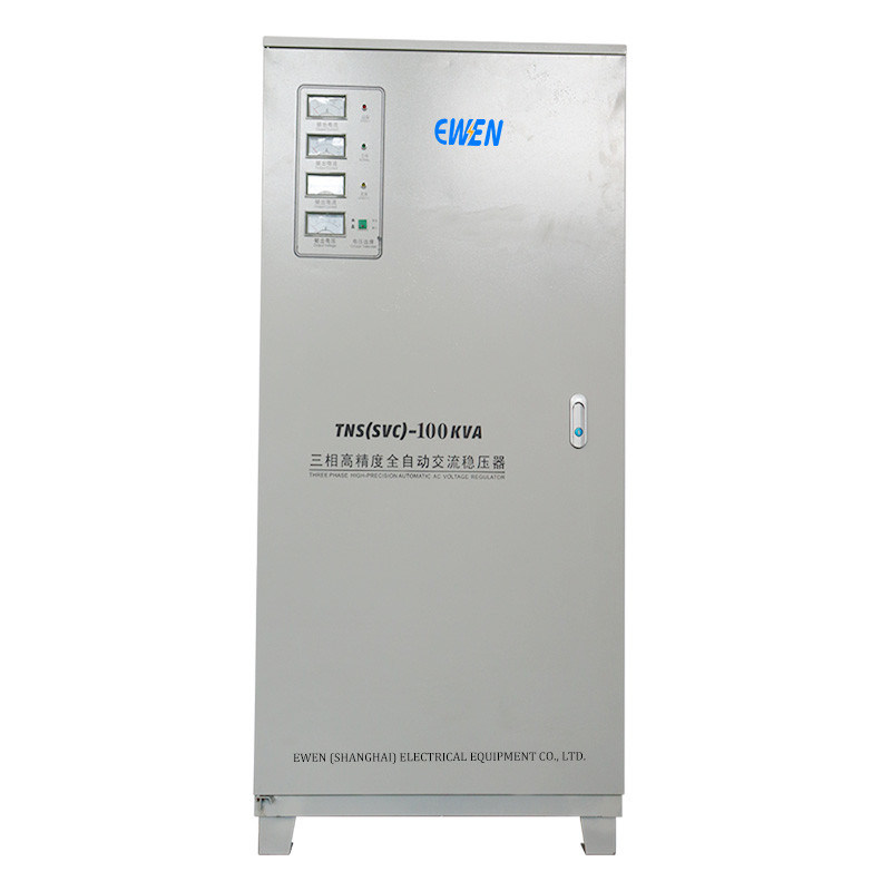 380V 400V 415V stabilisateur de puissance CA régulateur automatique de tension 100KVA Servo-moteur à 3 phases