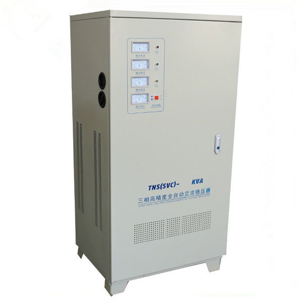 Régulateur de tension automatique de dispositif industriel 50 KVA 380V triphasé 50Hz