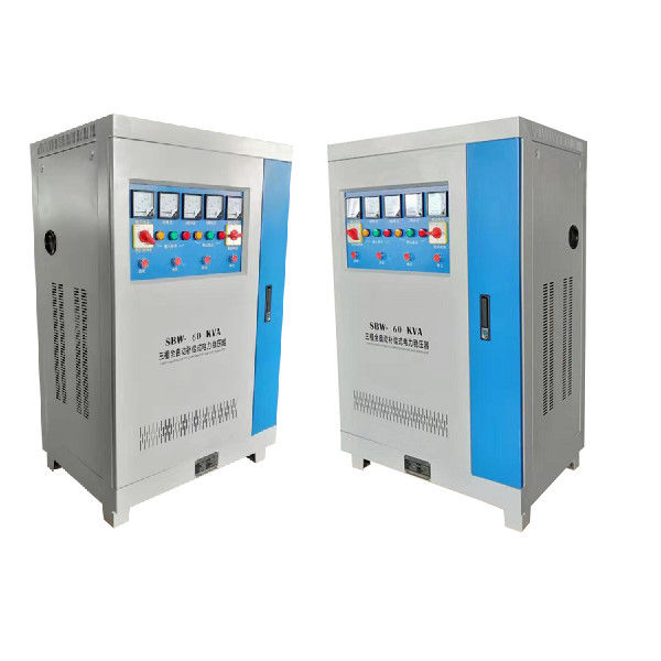 Stabilisateur/régulateur compensés automatiques industriels triphasés de tension à C.A. de SBW-60KVA